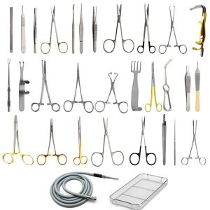Surgery Set of Plastic Surgery Instruments