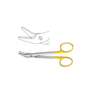 Tc Wire Cutting Scissors With Serrated Blade Soft
