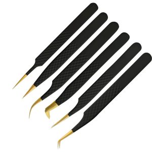 Curved Tweezers For Eyelashes