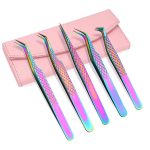 Titanium Eyelash Tweezers
