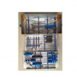 Spine pedicle polyaxial screw instrument set