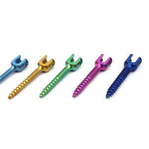 Spine Fixation System Medical Polyaxial Pedicle Screw