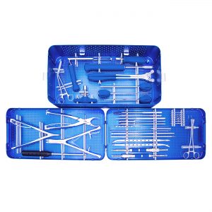 Spinal implant system orthopedic 6.0mm spinal pedicle screw system instrument set