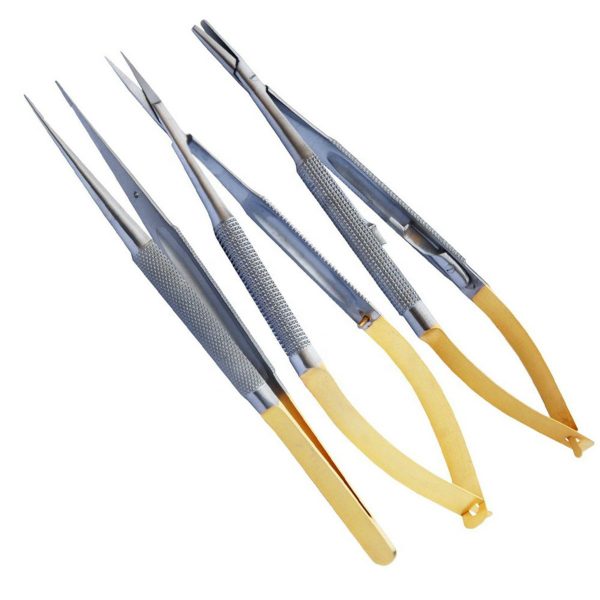 Castroviejo Microsurgery Needle Holder