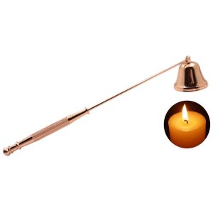 Color bell shaped candle snuffer