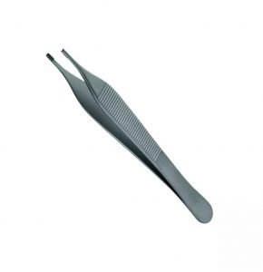 Adson brown delicate tissue forceps