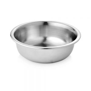 Round bowl for solution