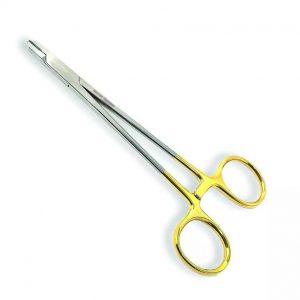 Wire twister tungsten carbide needle holder