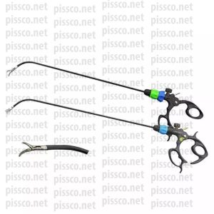 Articulating laparoscopic forceps surgical right angled grasper
