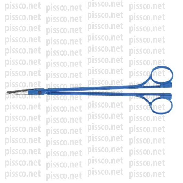Bipolar Dissecting Scissors, bipolar, curved, 230 mm (9), extra delicate tip, insulated, non-sterile, reusable