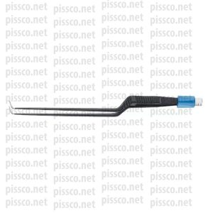 Bipolar Forceps 75 curved downwards 215 mm (8 12) working length 120 mm (4 34) bayonet shaped insulated width 1 mm