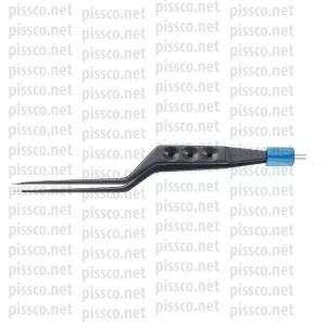 Bipolar Forceps straight 200 mm (8) working length 80 mm (3 18) bayonet shaped insulated width 0.60 mm