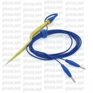 Disposable Bipolar Coagulation Tweezers With Cord banana 4 mm Plug Tweezers Tip 0.9MM Cord Length 3mm