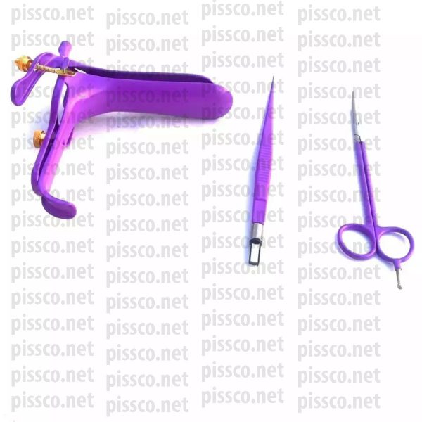 Electro Surgical Gynecology Speculum Set Reusable with Bipolar Forceps mono polar scissors