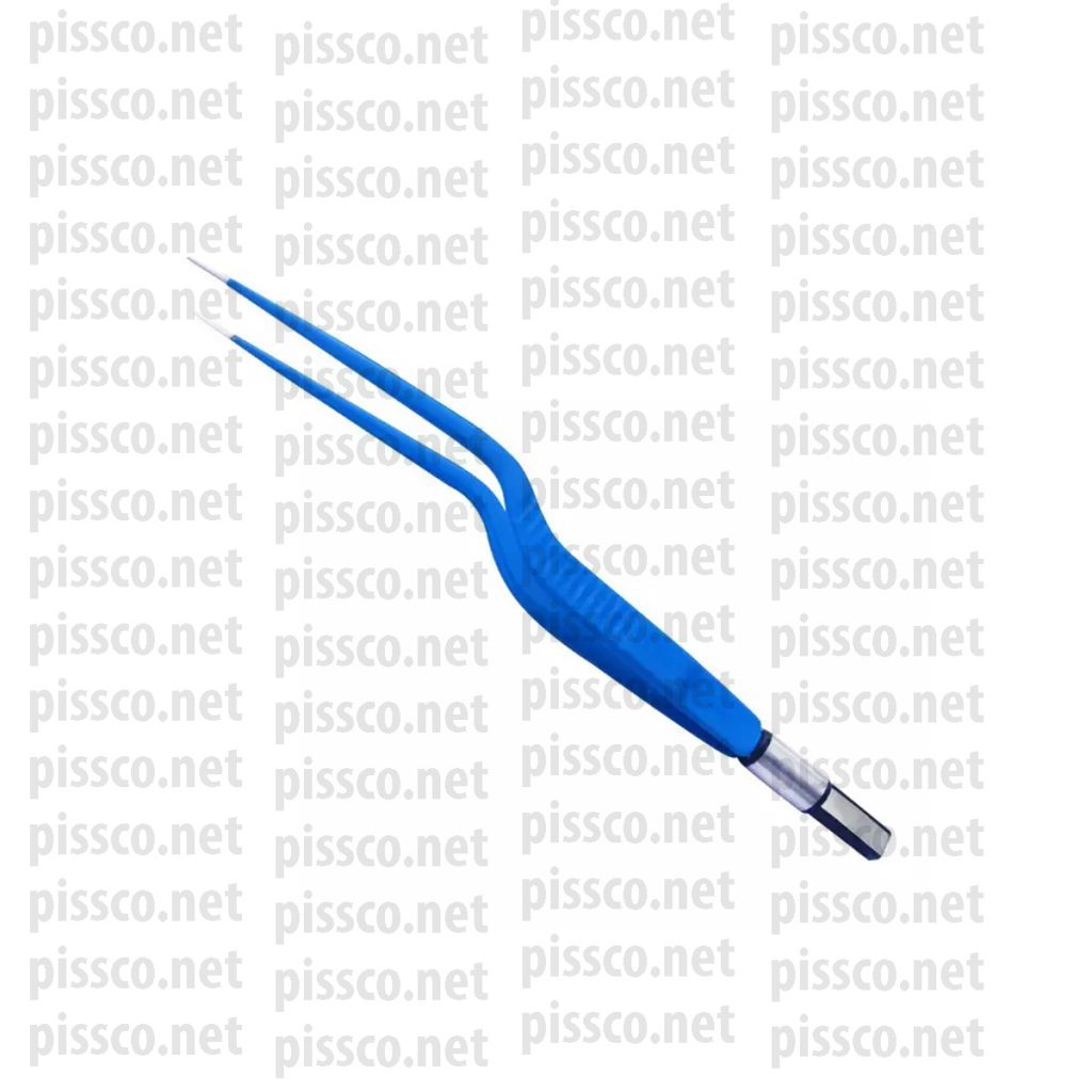 Electrosurgical American Connector 2 Pin Hardy Angled Bipolar
