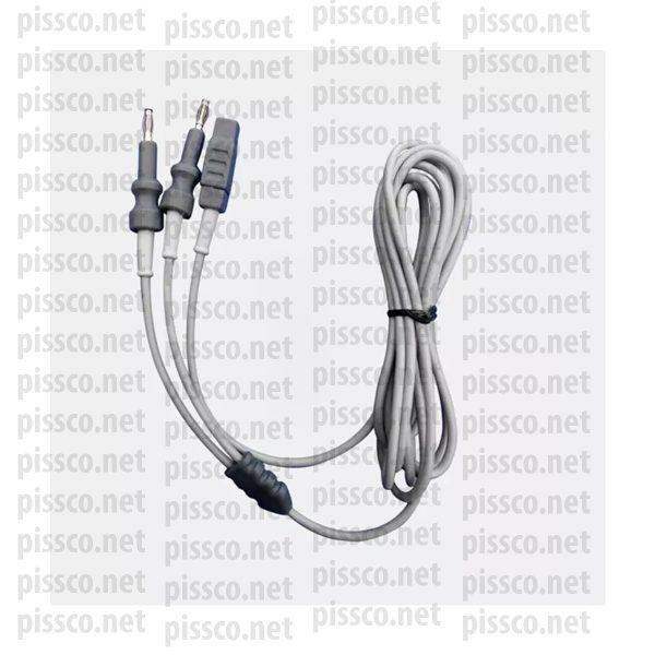 Electrosurgical Silicon Bipolar Forceps Cable Cord Reusable Autoclave-able