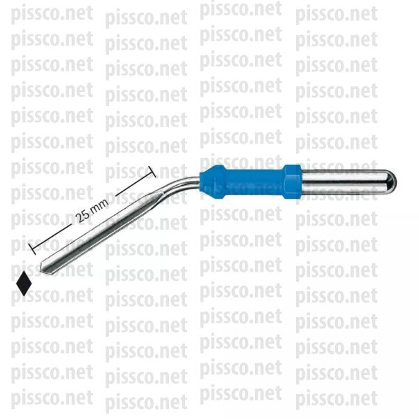 Monopolar working electrode 4 mm diam surgical electrodes set consisting of container rack 12 electrodes
