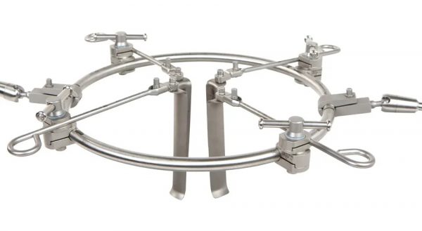 Anterior Lumbar Ring System Of Spine Retractor Set Of Top Quality German Stainless Steel