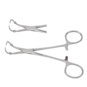 Backhaus Towel Clamp Veterinary Forceps Homeostatic Forceps Stainless Steel Surgical Instruments