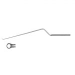 FAHLBUSCH Curette Bayonet Shaped Malleable Shaft 10 1 4 inc