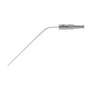 Frazier Slotted Suction Tube Angled Stainless Steel Surgical Instruments