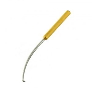 High Quality Nerve Cutting Knife 4 Inch 17 Cm 3mm Tip Curved Neurosurgery Instruments