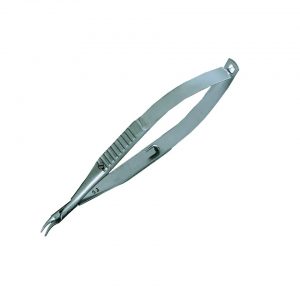Mcpherson Needle Holder For Microsurgery 4 Inch Curved Smooth Tapered Jaws Neurosurgery Instruments