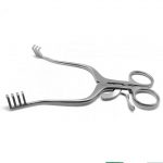 Weitlaner Retractor Blunt 3x4 Prong Surgical Veterinary Usable Retractor Stainless Steel Instruments
