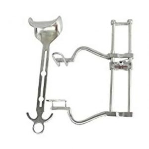 Balfour Retractor Spread with Fenestrated Side Blades Solid Center Blade Balfour Retractor 7 Orthopedic Instruments