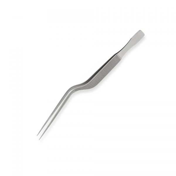 High Quality Stainless Steel Micro Bayonet Forceps 19cm 1.0mm Blunt Neurosurgery Instruments