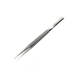 High Quality Stainless Steel Micro Suturing Forceps 15cm Curved Neurosurgery Instruments