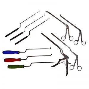 Posterior Lumbar Minimally Invasive Spine Instrument Set surgical instruments