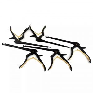 Professional High Quality Stainless Steel Kerrison Rongeur Detach Black And Gold Neuro Spine Orthopaedic Surgical Instruments