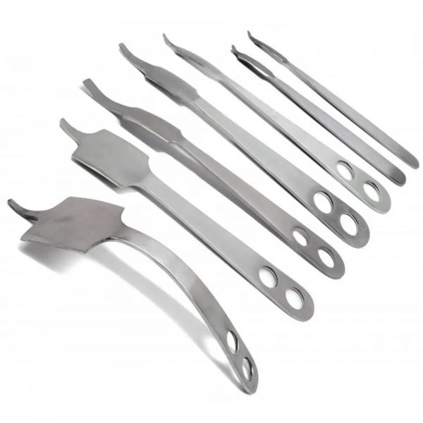 Reusable Hohmann Retractor Set Best Quality Orthopedic Surgical Instruments Stainless Steel Orthopedic Set of 7