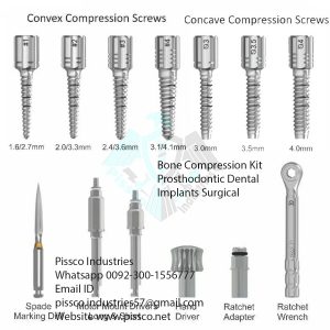 Bone Compression Kit Prosthodontic Dental Implants Surgical
