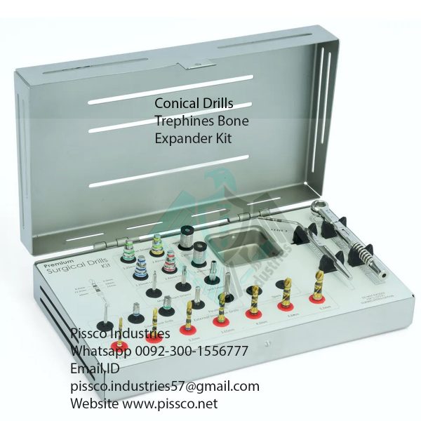 Conical Drills Trephines Bone Expander Kit