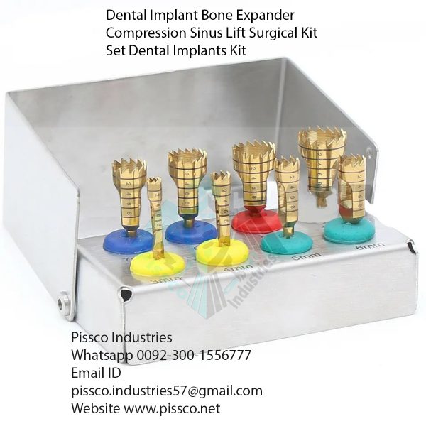 Dental Implant Bone Expander Compression Sinus Lift Surgical Kit Set Dental Implants Kit