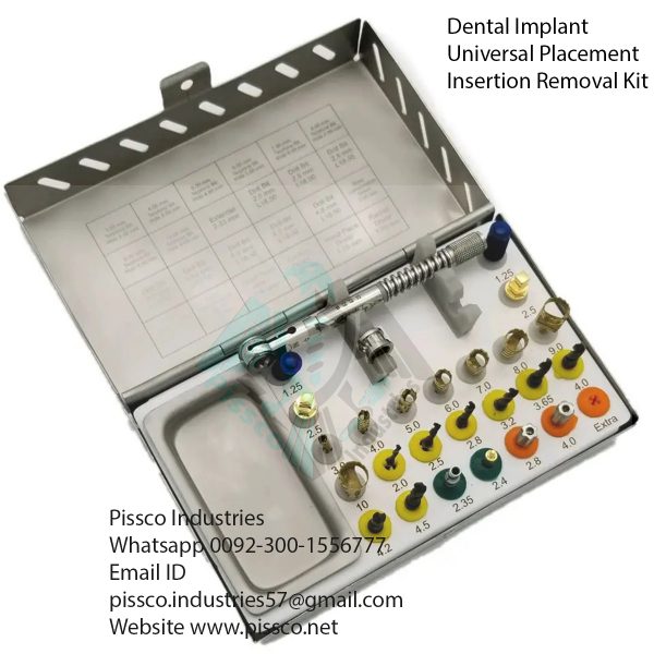 Dental Implant Universal Placement Insertion Removal Kit