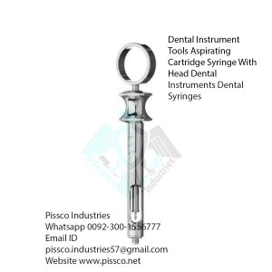 Dental Instrument Tools Aspirating Cartridge Syringe With Head Dental Instruments Dental Syringes