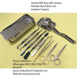 Dental PRF Box GRF System Platelet Rich Fibrin Set Implant Surgery