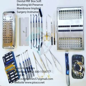 Dental PRF Box Soft Brushing kit Preserve Membrane Implant Surgery Instrument