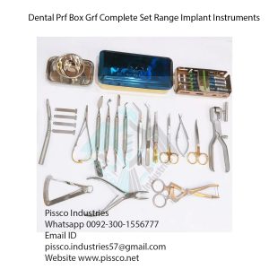 Dental Prf Box Grf Complete Set Range Implant Instruments