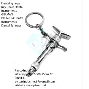 Dental Syringe Key Chain Dental Instruments GERMAN PREMIUM Dental Instruments Dental Syringes