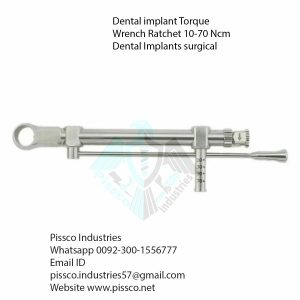 Dental implant Torque Wrench Ratchet 10-70 Ncm Dental Implants surgical