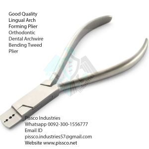 Good Quality Lingual Arch Forming Plier Orthodontic Dental Archwire Bending Tweed Plier