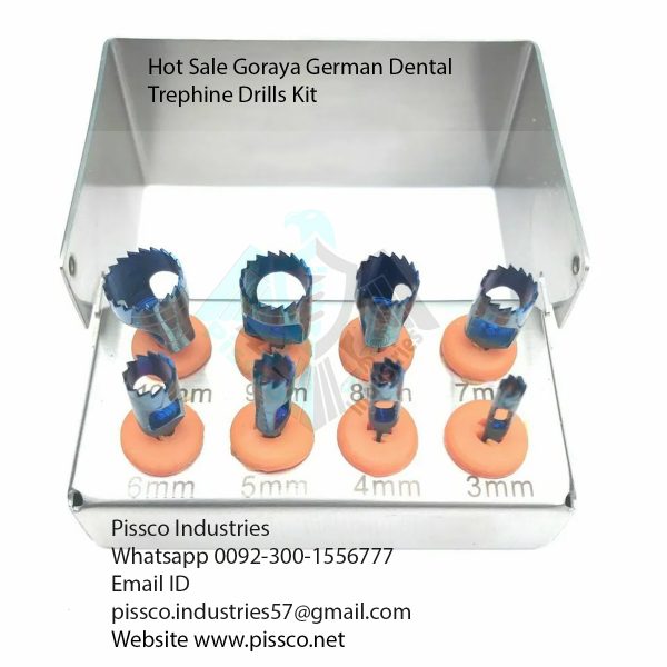 Hot Sale Goraya German Dental Trephine Drills Kit