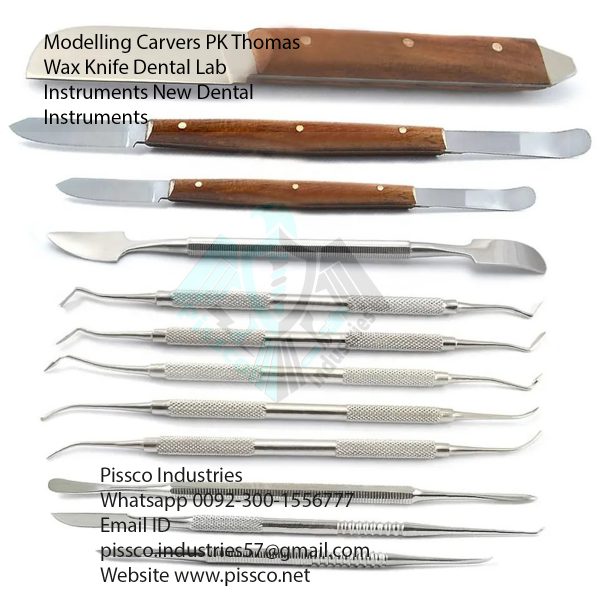 Modelling Carvers PK Thomas Wax Knife Dental Lab Instruments New Dental Instruments