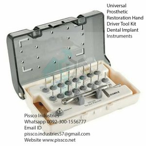 Universal Prosthetic Restoration Hand Driver Tool Kit Dental Implant Instruments