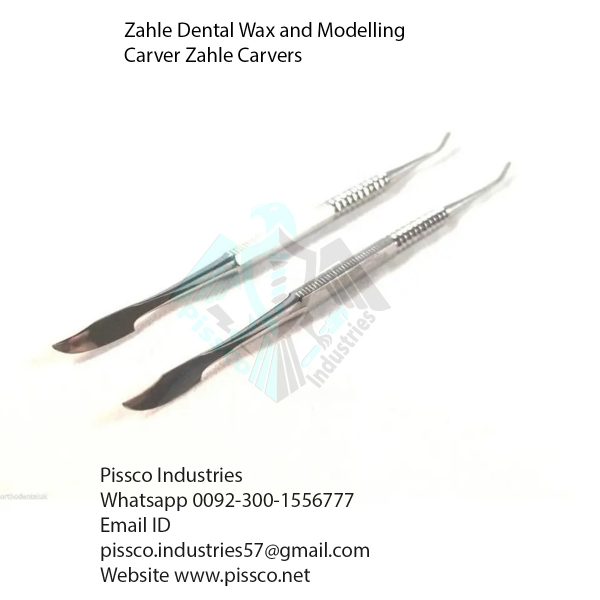 Zahle Dental Wax and Modelling Carver Zahle Carvers