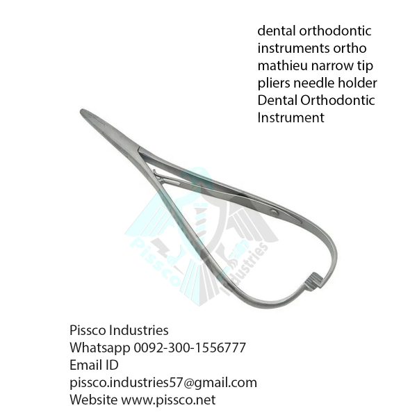 Dental Orthodontic Instruments ortho mathieu narrow tip pliers needle holder Dental Orthodontic Instrument